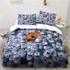 Grizzy and The Lemmings Bedding Set Boys Girls Twin Queen Size Duvet Cover Pillowcase Bed Kids Adult Fashion Home Textileextile
