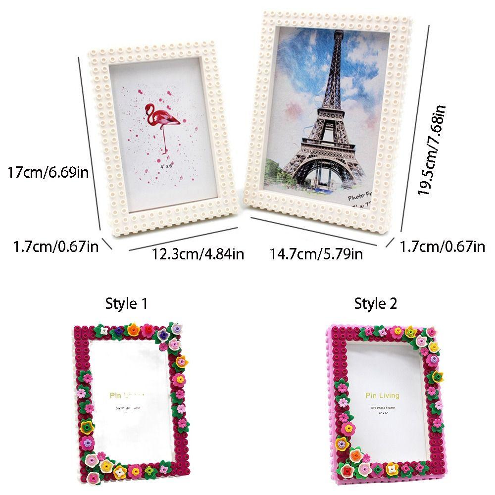 Modern DIY Photo Frames Handmade Display Platform Wall Photo Holder Photography Studio