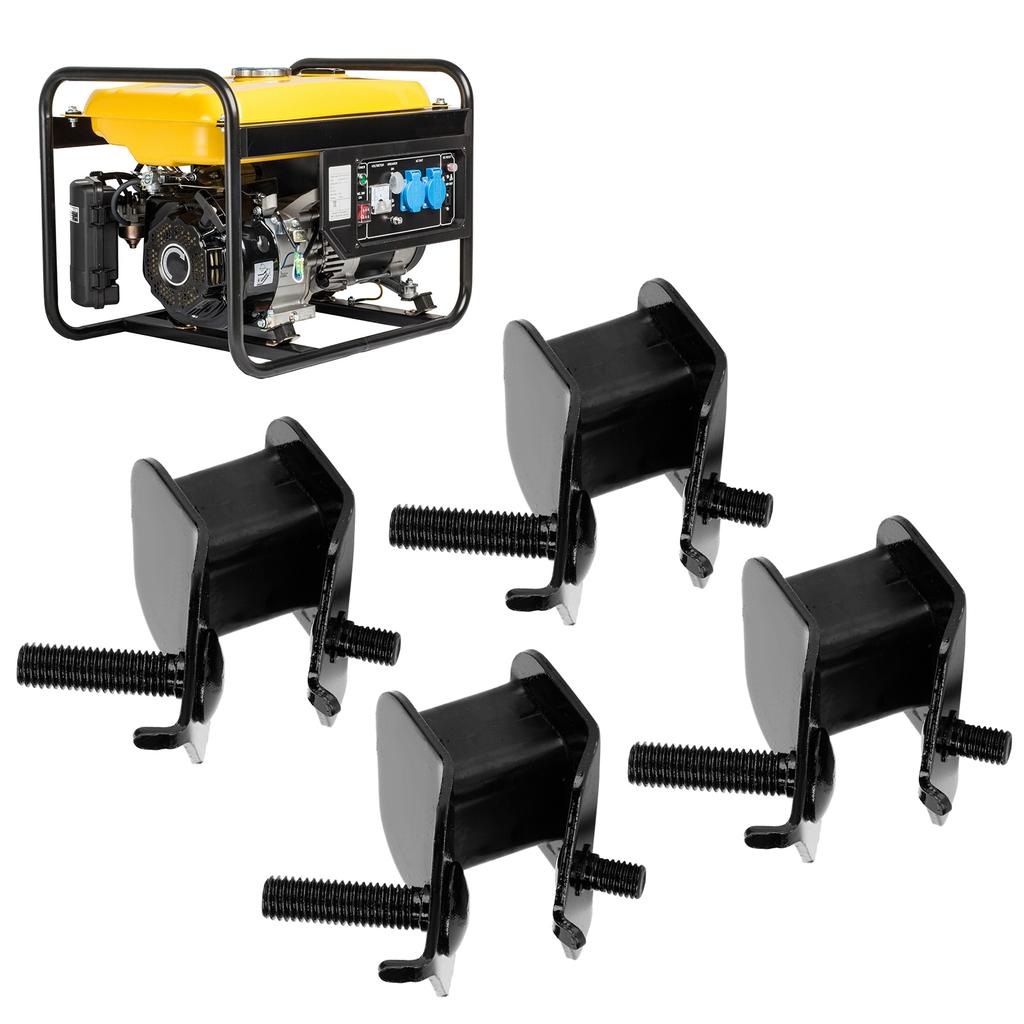 4PCS Generator Shock Foot Fit for 188F/190F/192F 5KW?10KW Gasoline Generator Parts