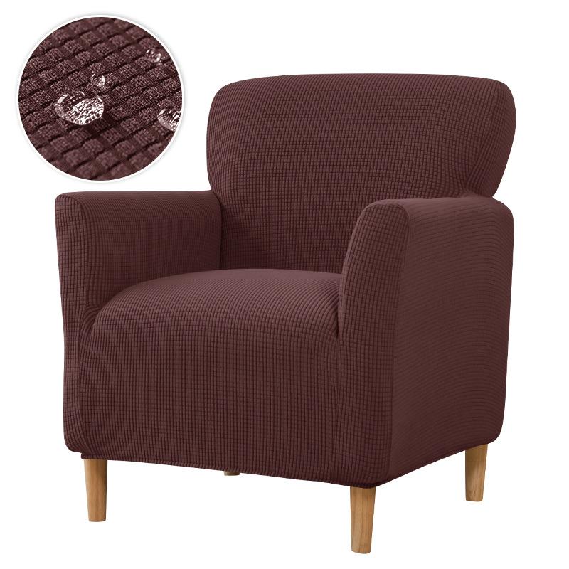 Waterproof Armchair Cover Stretch Single Sofa Slipcover Soft Elastic Single Small Chair Seater Sofa Covers For Home Club Hotel