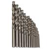 15Pcs Twist Drill Bit 135 Degrees  Oxidized Gold Cobalt Drills Bits Set for Cutting Hard Metals