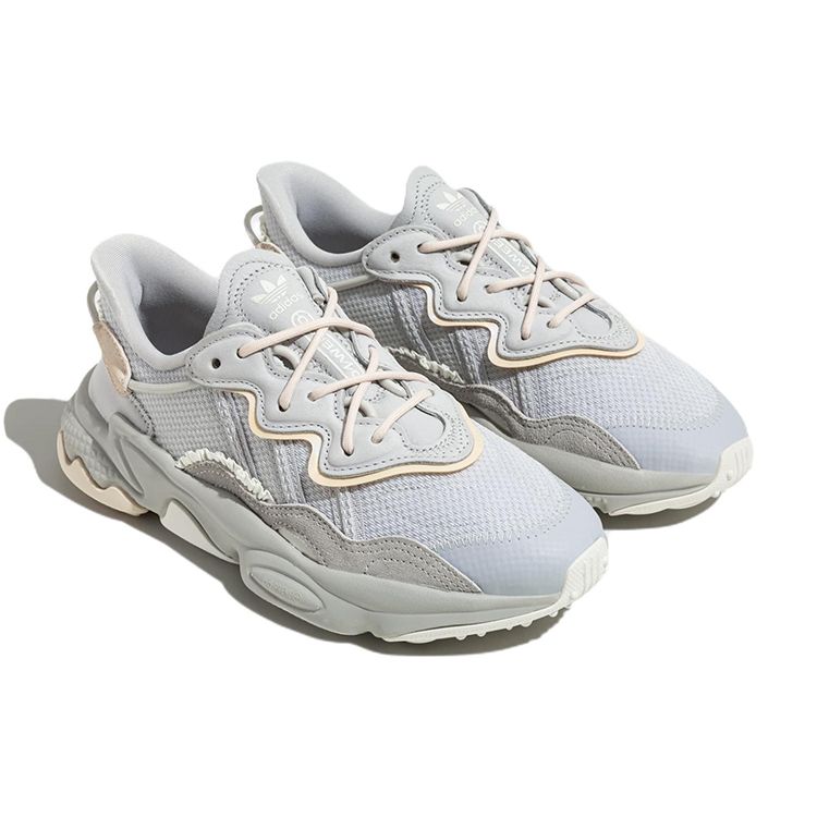 Adidas Originals Ozweego Fabric Leather Sports Shock Absorption Non-Slip Wear-Resistant Low-Top Lifestyle Casual Shoes Women Casual Shoes FZ5634