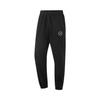 Li Ning Wade Series Casual Simple Cuffed Loose Knit Sports Pants Men Bottoms Black AKLV079-1