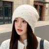 Осень и Зима Новая Шапка Женская Уличная Повседневная Шапка Тепловая Защита Ушей Шапка-Бини Зимние Шапки для Женщин, Шапки-Бини для Женщин, Шапки для Женщин Зима