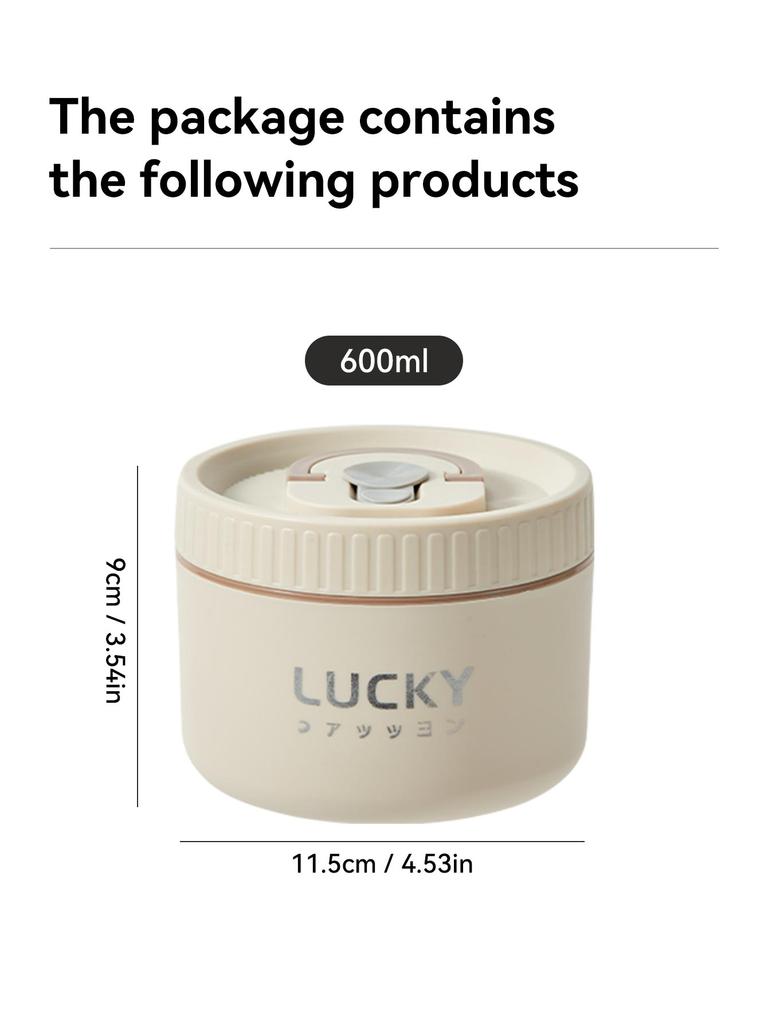 WORTHBUY Portable Sealed Thermal Lunch Box For Kids Stackable Microwave 304 Stainless Steel Bento Box Insulated Food Container