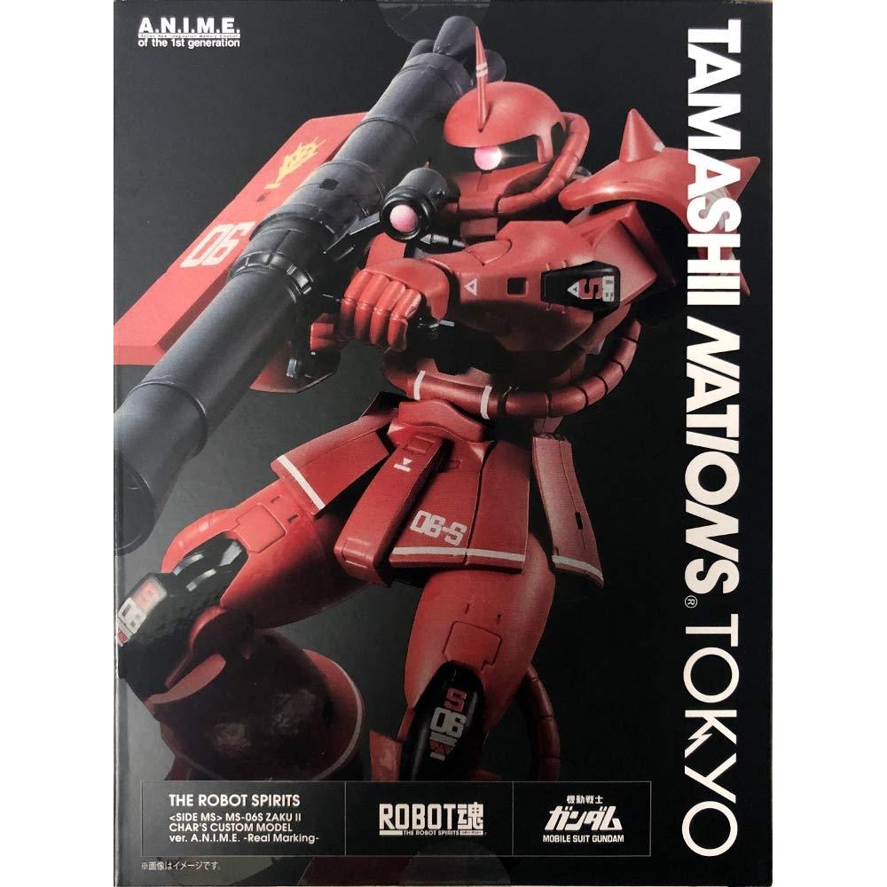 Bandai ROBOT Spirits SIDE MS MS-06S Char's Zaku Ver. A.N.I.M.E. ~Real Marking~ TAMASHII NATIONS TOKYO
