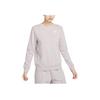 Sportswear Club Fleece Crew-Neck Sweatshirt Women Sweatshirt Platinum-Purple White DQ5474-019