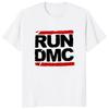 Vintage Run Dmc Fashion Hip Hop Rock Headwear Loose Women's T-Shirt Muisc Printed Pattern T-Shirt Harajuku Casual T-Shirt