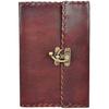 Handmade Leather Diary for Men Women Journal Paper Notebook Diaries Planner. Size 7 X 5 Inch.