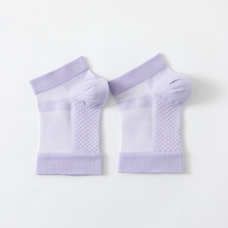 1Pair Foot Swelling Comfortable Ankle Brace Socks Soft Non-slip Compression Socks Protection Breathable Arch Support Yoga Socks