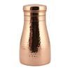 Copper Bottle with Built In Glass Joint Free and Carving Design With Glossy Finish Bottle for Ayurvedic Health Benefits Yoga (1000 ML, Copper)