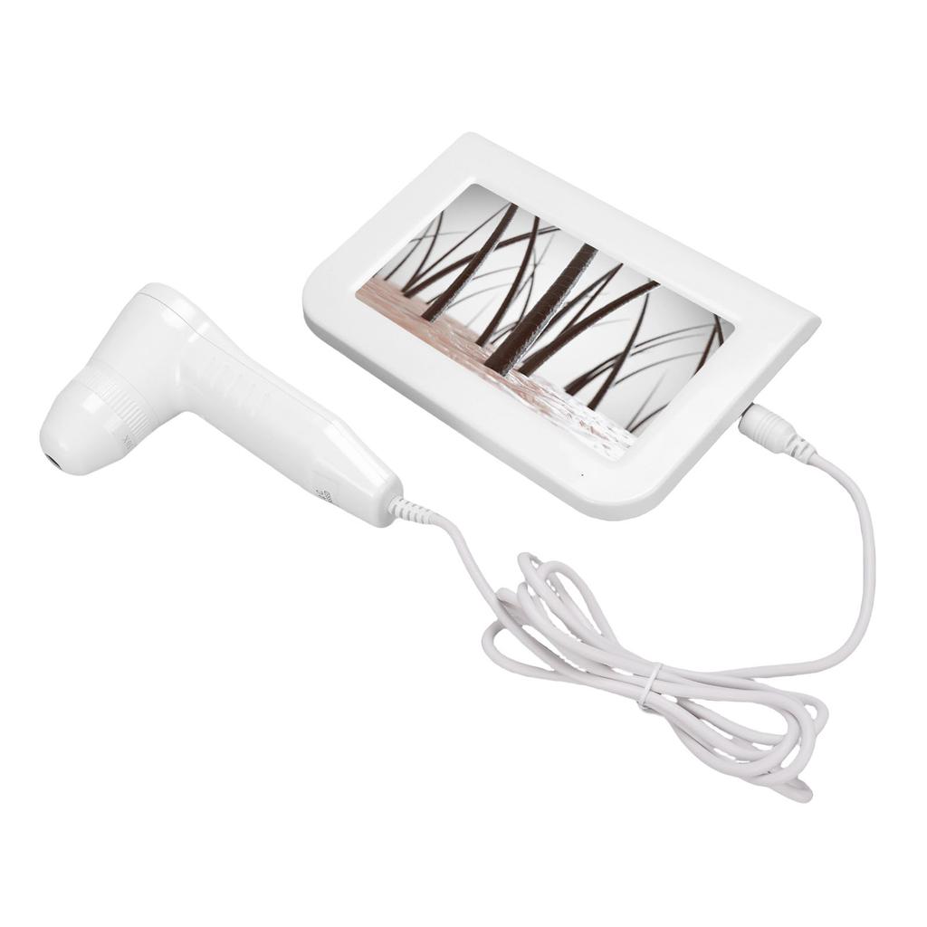 7 Inch Hair Follicle Analyzer High Resolution Skin Detector Analyzer Rechargeable with 50X 200X Lens