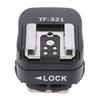 Адаптер TF 321 «горячий башмак» с портом ПК Адаптер для крепления вспышки «горячий башмак» для поддержки вспышек серии EL