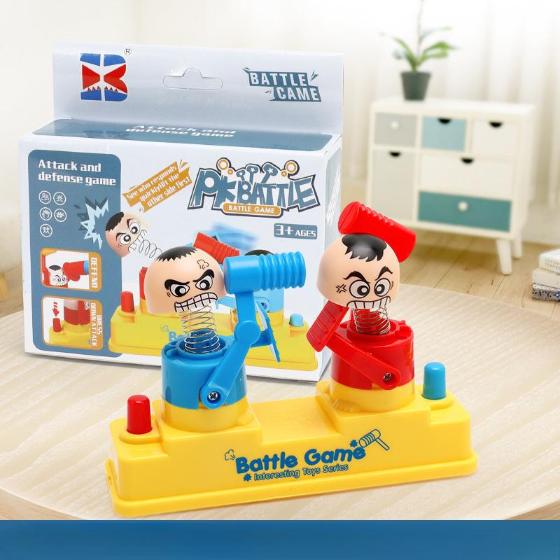 1Pc  Double Play Educational Toys, Interactive Games Pat Fight Table Game Station Decompression