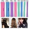 10Pcs Silicone No Clip Pink Hair Curlers Rollers DIY Magic Spiral Curling Iron Wand Curl Styler Hair