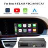 Wireless Apple CarPlay Android Auto Compatible for Mercedes Benz S-Class W221 2006-2013 NTG3.0/3.5 Mirror-Link