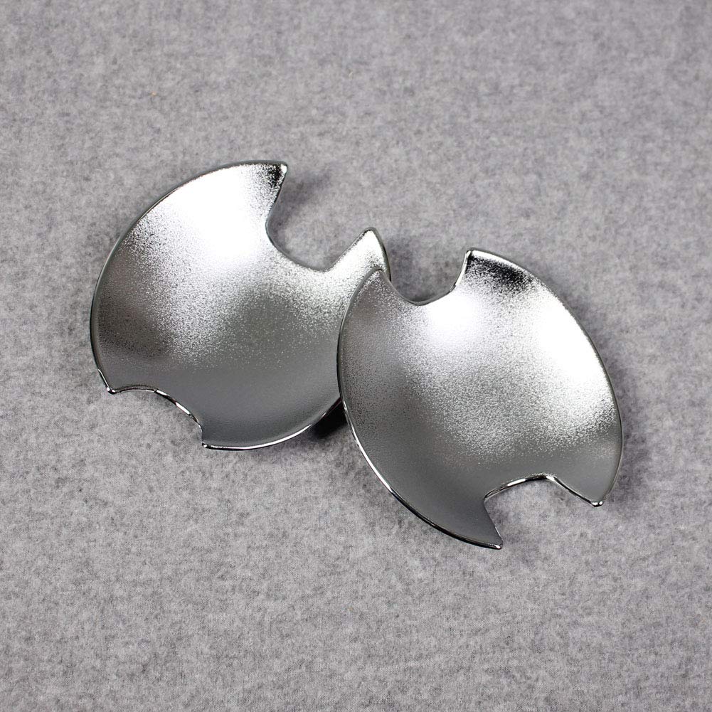 RUIQ Mitsubishi Delica D:5 Standard Grade Exclusive, Exterior, Chrome Plated Door Handle Protector, Cover,