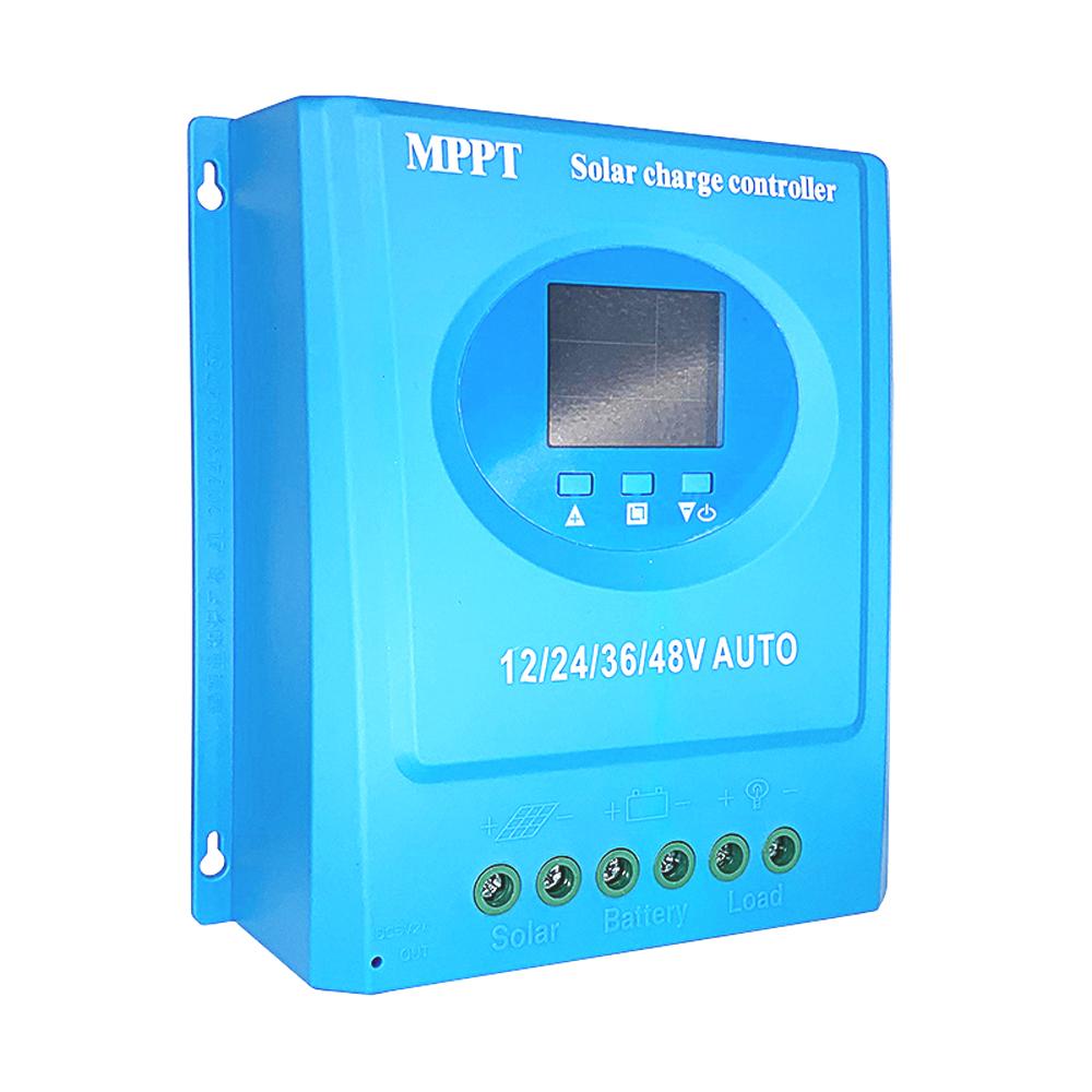 120A MPPT Solar Charge Controller 12V 24V 36V 48V LCD Display Battery Intelligent Regulator with