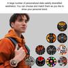 2025 New Military Smart Watch Men 730mAh Large Battery Flashlight AMOLED HD Display 3ATM Waterproof Outdoor Sports Smartwatch