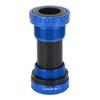 Bottom Bracket 110mm Screw In Threaded Aluminum Alloy Bottom Bracket Replacement Blue