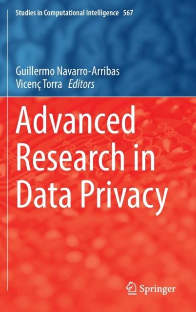 The Advanced Research In Data Privacy : 567 Book