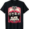 Black Sabbath Official Red Flames T-Shirt