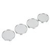 Car Decoration Center Cap Dia 6 Clips 4pcs ABS Plastic