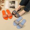 New Women's Shoes Fashion Slippers Outer Wear Flip-flops Letter Casual Flat Slippers