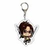 Attack On Titan Acrylic Keychain Pendant - Creative Anime Jewelry Gift