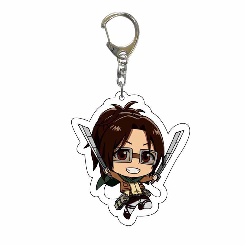 Attack On Titan Acrylic Keychain Pendant - Creative Anime Jewelry Gift