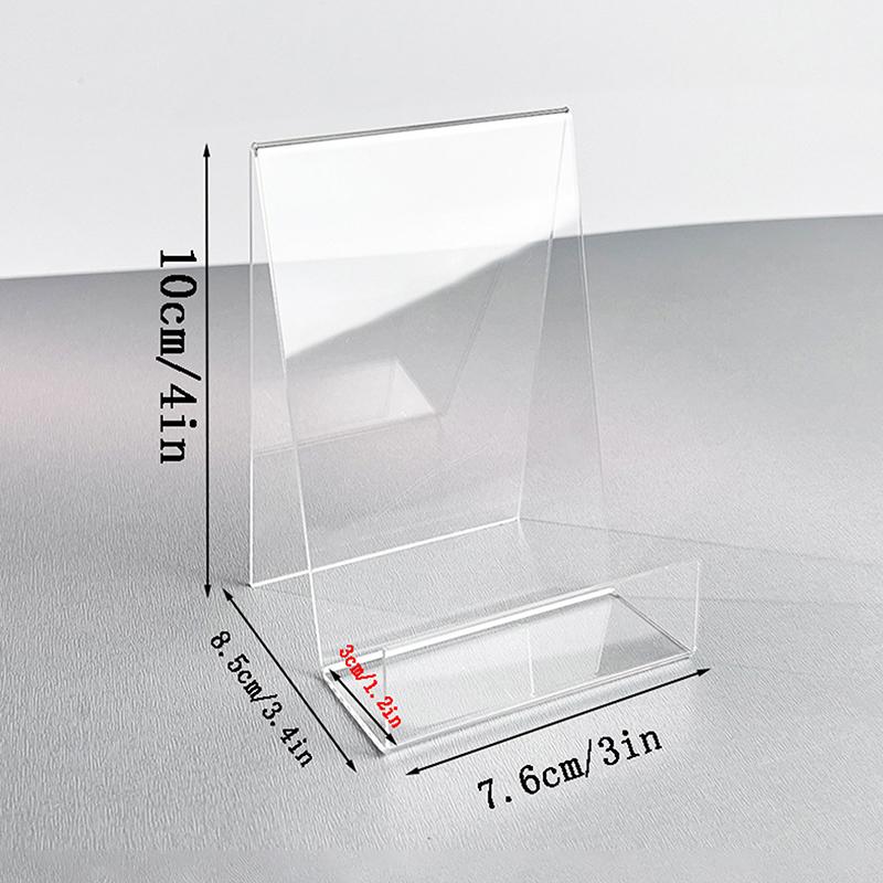 Comic Book Display Acrylic Book Display Holder Comic Book Frame Clear Laptop Stand Magazine Display Stand