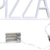 Pizza Letter Neon Sign LED Light Creative Shape Energy-saving Flicker Free Wall Art Background Neon Lamp Decor