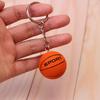 Sports Keychain Set: Basketball, Football, Volleyball - Unique Chain Rings & Personalized Luggage Accessories for Fans