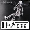 Action Figure Set, Giant Sword Robot Action Figure 3D Printed Robo 13 Action Fidget Toys Figure Articulated, Collectors Desktop