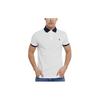 Polo Polo Logo Color Block Embroidered Polo Shirt Men Tops White 710823421-002