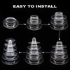 6 Tiers Round Macaron Tower Cake Display Rack Macarons Desserts Serving Tray for Birthday Wedding Party Decor Tools Bakeware