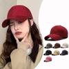 Women's Baseball Cap Retro Sun Protection Cap Men's Big Head Cap Sun Hat
