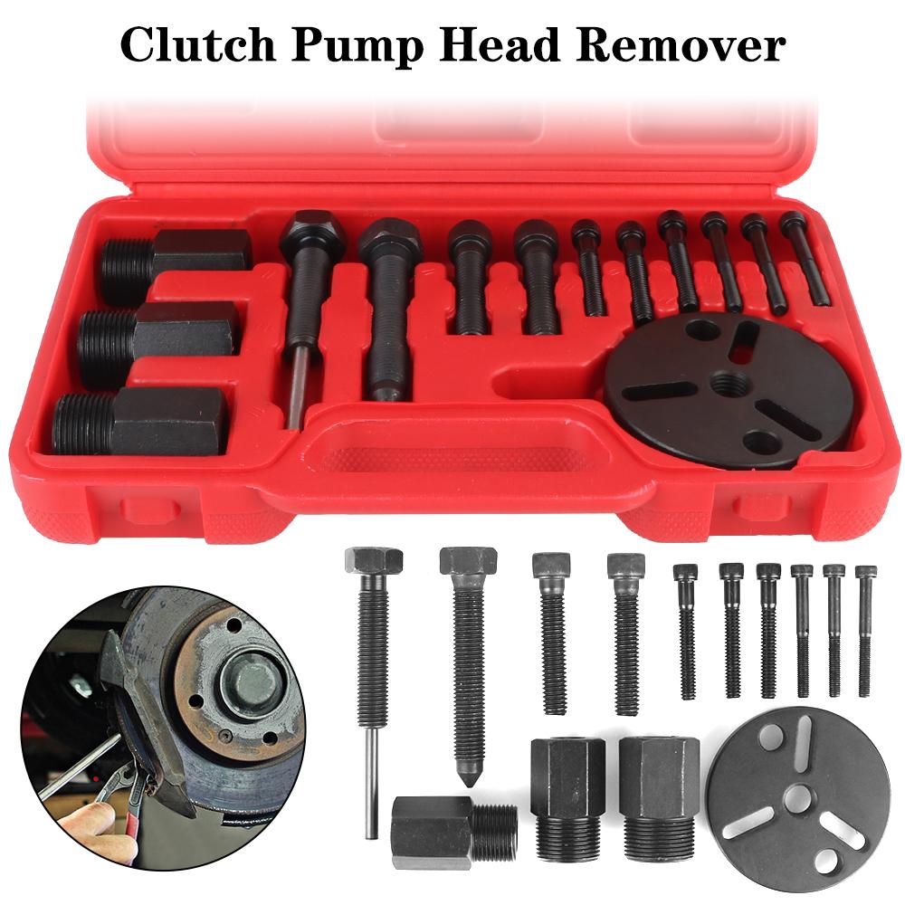 Suction Cup Puller Car Air Conditioning Kits for Cars FS6, C171, 6P & 148 Compressor Remover Installer Puller 14pcs Compressor Clutch Remover Tool