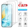3Pcs Tempered Glass Screen Protector for Honor 200 Lite HD Film Protection Panzerglas Anti Scratch Protective Clear Film