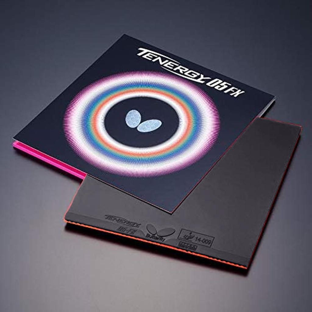 Butterfly Накладка для настольного тенниса Tenergy 05 FX Back Soft Tension 05900 черная, очень толстая (Вращение)