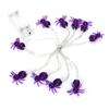 Halloween Lights LED Purple Spider Shape Decorative String Lights for Festival Party Indoor Outdoor