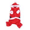 Pet Christmas Clothes Dog Christmas Santa Claus Costume for Small Medium Large DogsXL