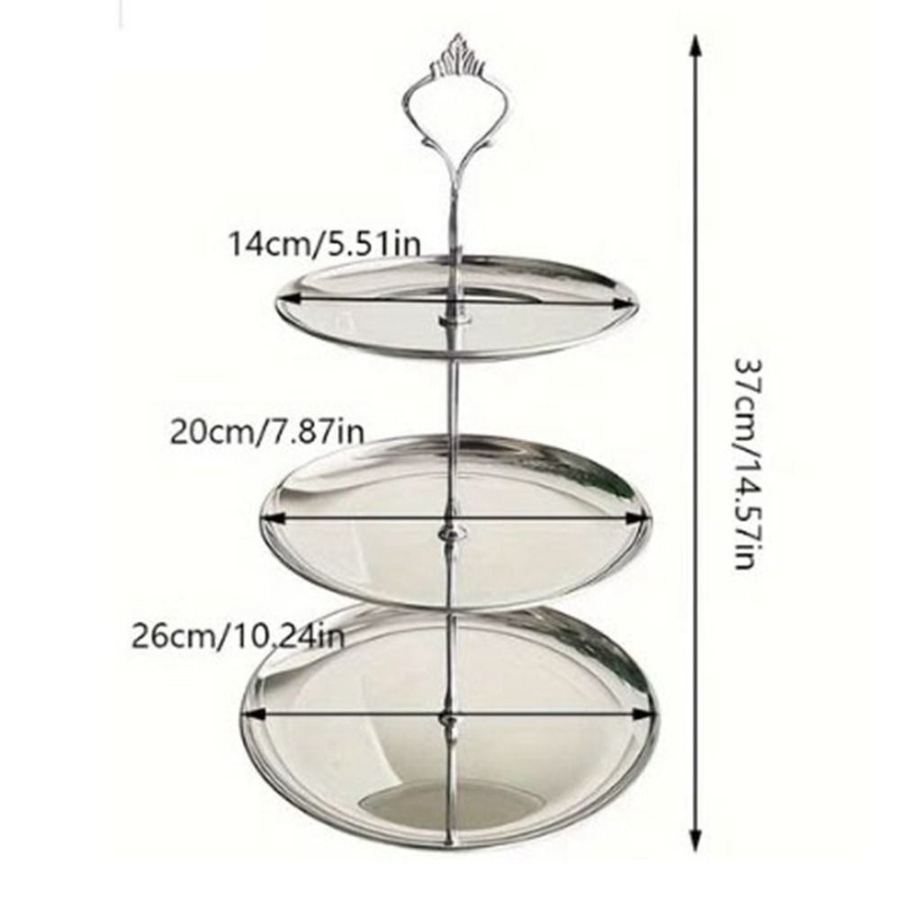 Stainless Steel Stainless Steel Fruit Stand Easy To Use Dessert Display Holder  Wedding