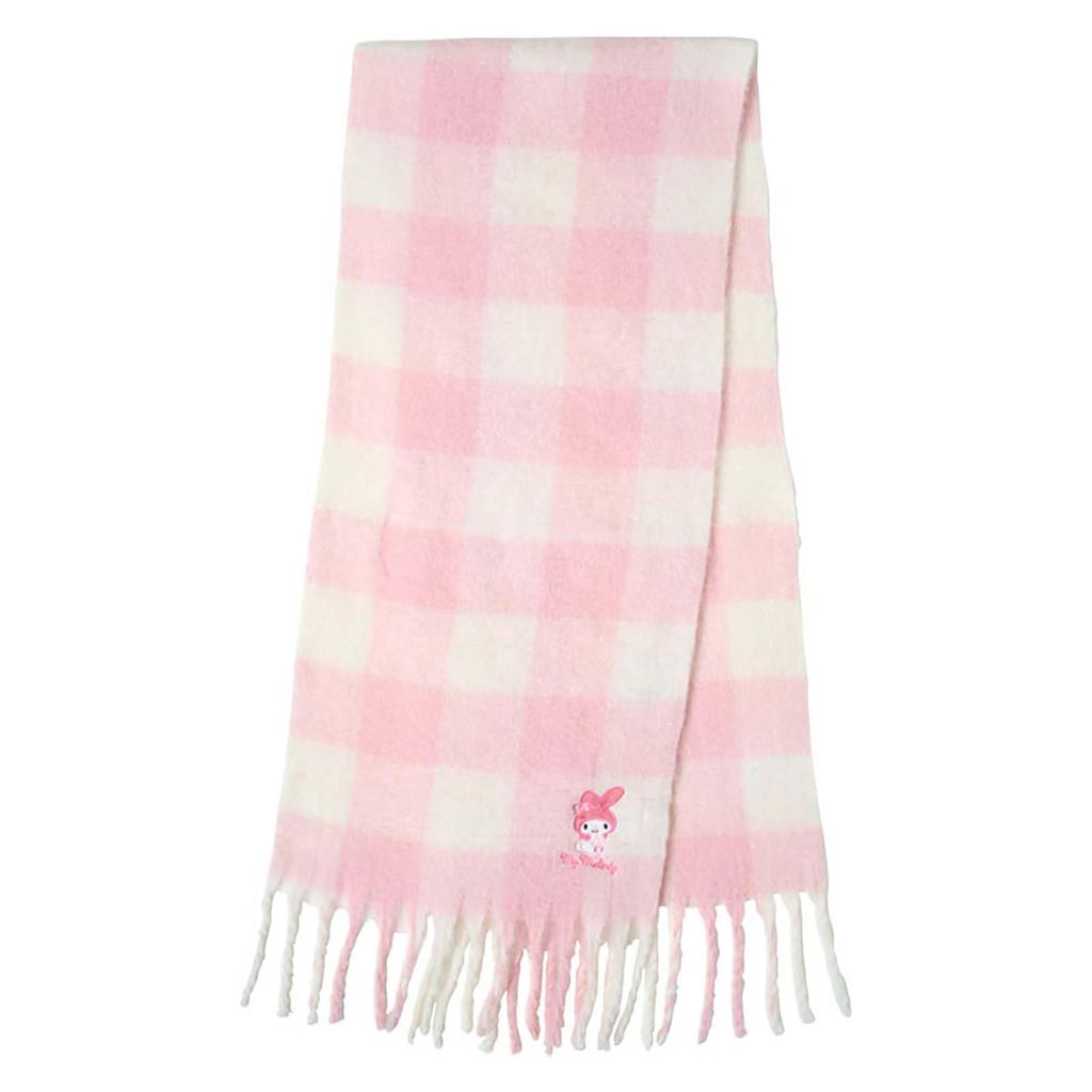 Sanrio My Melody Checkered Volume Scarf 283517