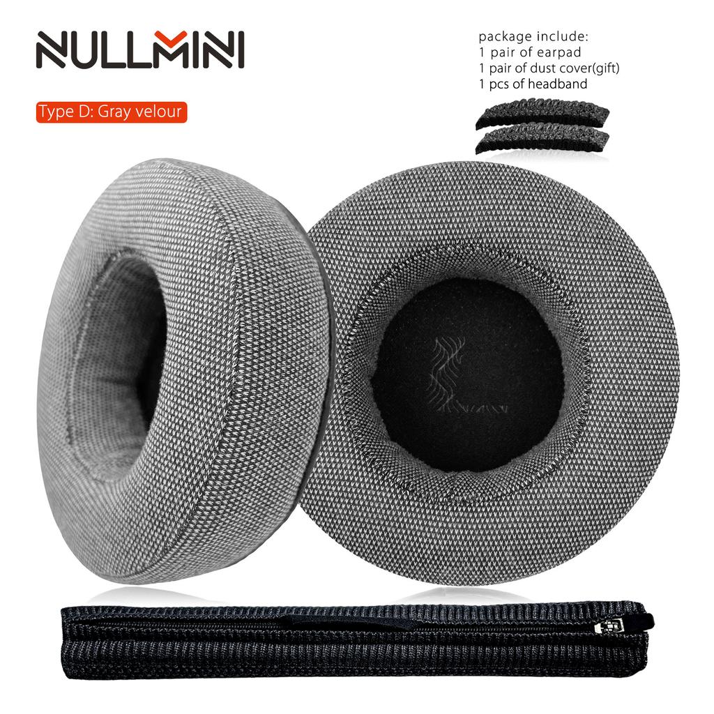 NullMini Replacement Earpads for Bluedio T5 T4 T4S Headphones Ear Cushion Earmuffs Cooling Gel Sleeve Headband