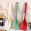 Multifunctional Silicone Spatula Household Non-Stick Pan Two-In-One Stir-Fry Spatula Spoon High Temperature Kitchen Cooking Tools