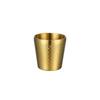 Hammered Texture Double-Wall Beer Cups Stainless Steel Milk Mugs Cold Water Drinks Cup  Drinkware