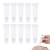 Doyime Lip Gloss Tubes Cosmetic Container Refillable Refillable Easy To Cosmetics Business Transparent (10 Pieces, 5ml) Set, Tubes, Containers,