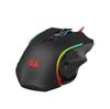 Redragon Griffin M607 - Mouse USB Para Videojuegos Con Cable Con 7 Botones Programables, 7200 DPI, Iluminación RGB Para WindowsMac PC