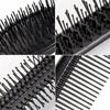 Tools Grooming Styling ABS Scalp Massager Hair Comb Brush Hair Comb Set Hair Washing Cleaning